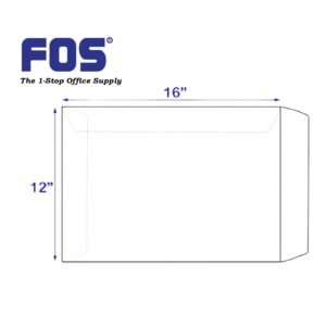 WHITE ENVELOPE 12"X16"