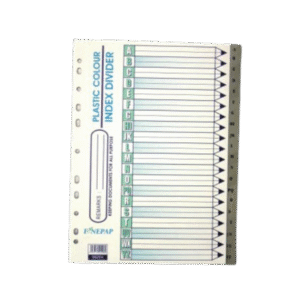 Premier PP PM22236 A4 Index Divider A-Z Grey