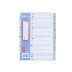 Lion PP Colour Index Divider A-Z