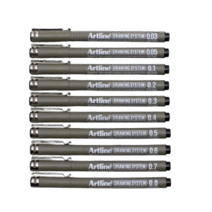 Artline Drawing System Pen - Black