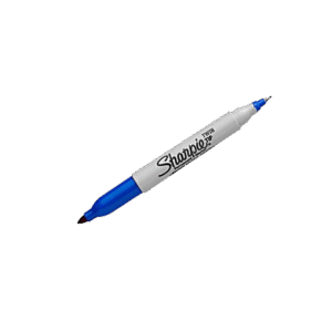 Sharpie Marker (Twin Tip) - Blue
