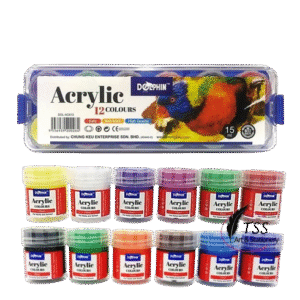 Dolphin Acrylic Paint Colour 15 ML