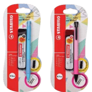 Stabilo COM4 Mechanical Pencil 0.5/0.7mm + Pencil Lead
