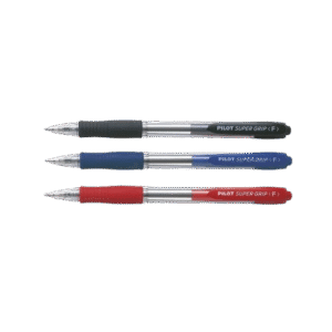 Pilot Super Grip Ball Pen (F)