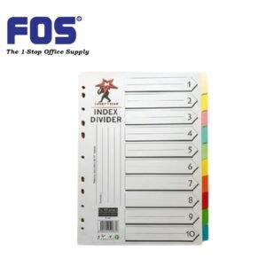 LUCKY STAR Paper Index Divider 10 Color