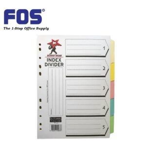 LUCKY STAR Paper Index Divider 5 Color