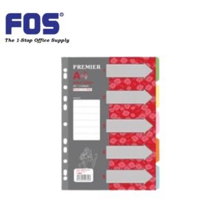 PREMIER PP PM22230 A4 Index Divider 5 Color